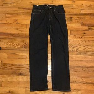 Vans V56 standard jeans men’s 28x30 indigo raw